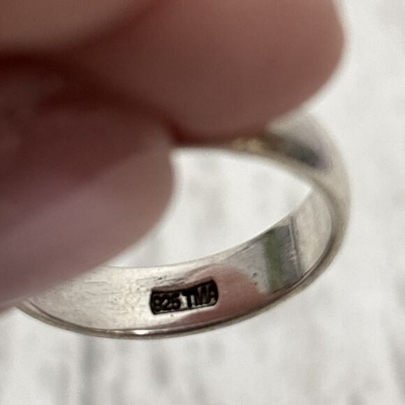 Womens Peace 925 Silver Ring Chinese Symbols - Picture 4 of 5